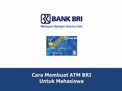 Cara Buat Atm Bri Online